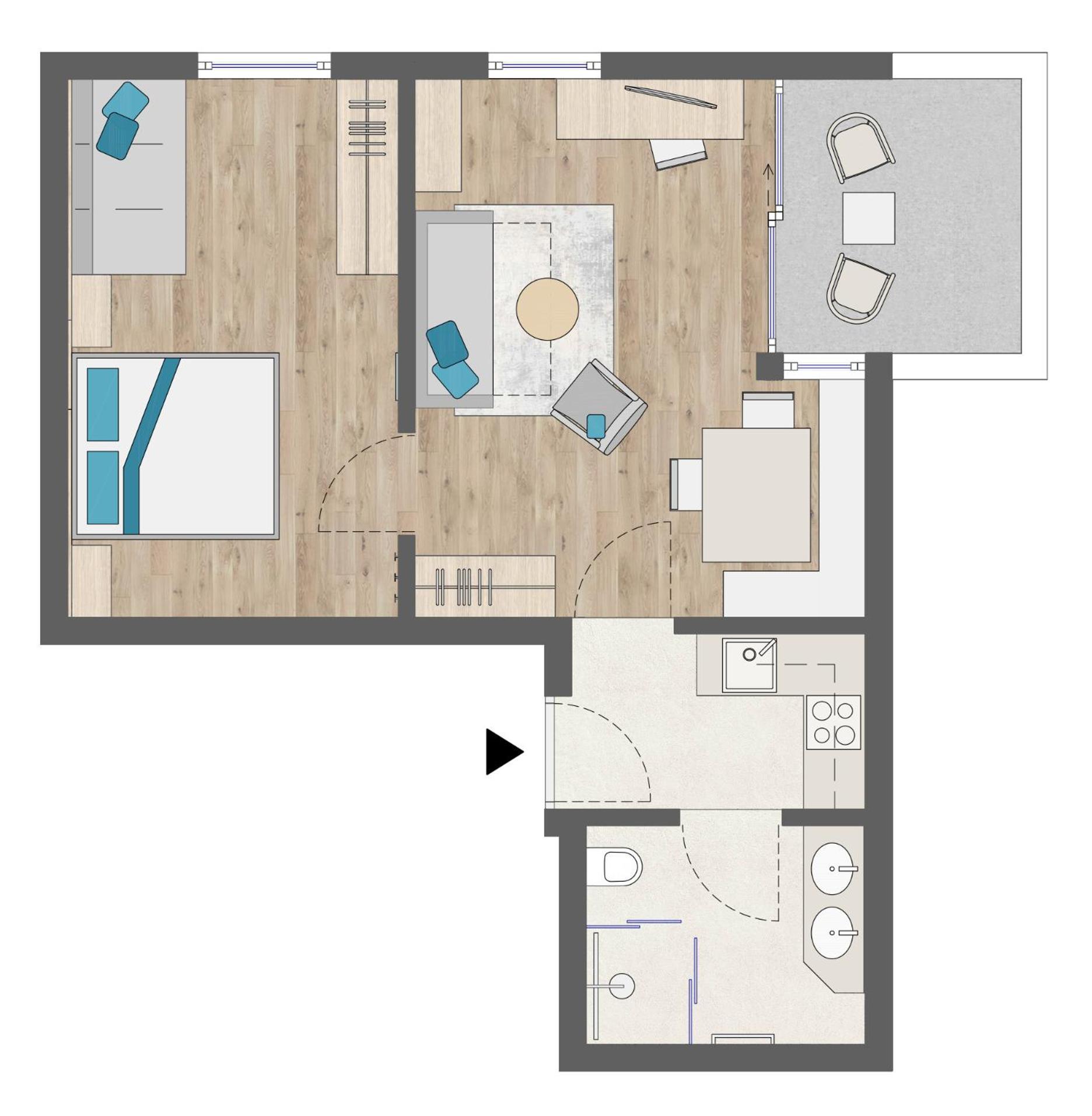 Apartment Pale フィス 部屋 写真