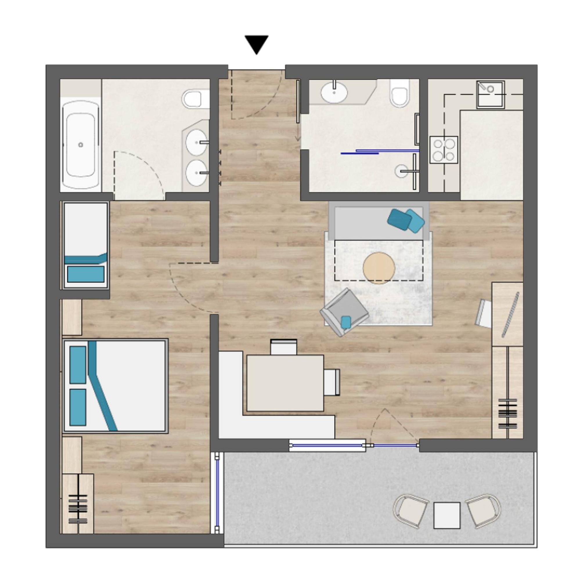 Apartment Pale フィス 部屋 写真