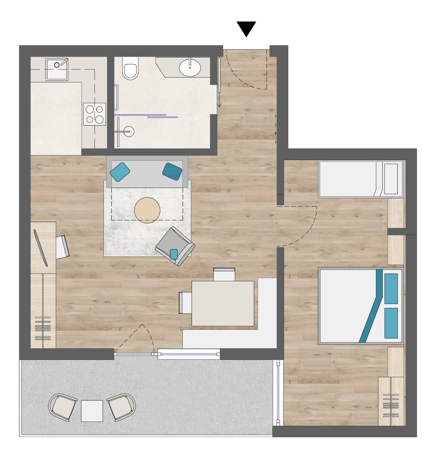 Apartment Pale フィス 部屋 写真