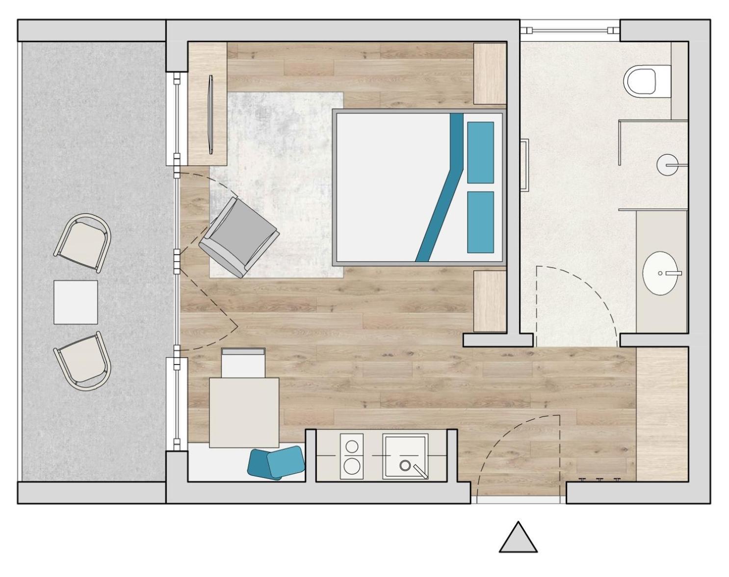 Apartment Pale フィス 部屋 写真